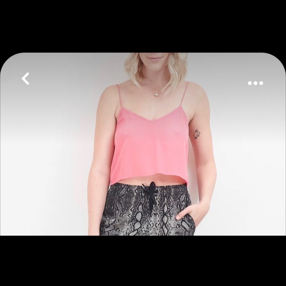 Acacia swimwear Liv crop top size small